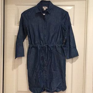 Jean shirt dress